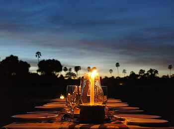 Mwagusi Safari Camp: Abendlicht