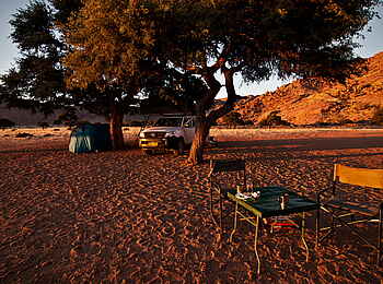 Namtib Desert Lodge: Camping