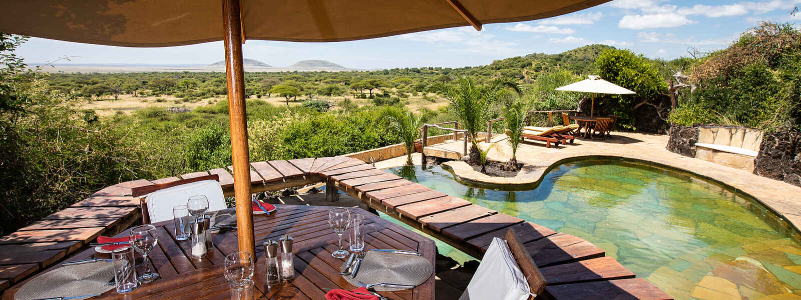 Ol Donyo Lodge: am Pool Ol Donyo Lodge: am Pool