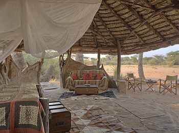 Saruni Rhino: Blick nach draußen Saruni Rhino: Blick nach draußen