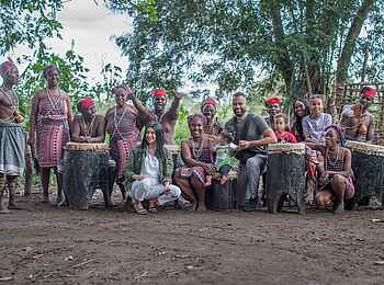 Soroi Leopards Lair Cottages: Besuch einer lokalen Gemeinschaft