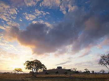 Stanley's Kopje Camp: Silhouette des Camps Stanley's Kopje Camp: Silhouette des Camps