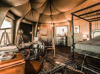 Zannier Hotels Sonop: Luxuriöses Gästezelt Zannier Hotels Sonop: Luxuriöses Gästezelt