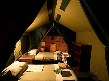 Chilo Mahove Tented Camp: Einzelbetten Chilo Mahove Tented Camp: Einzelbetten