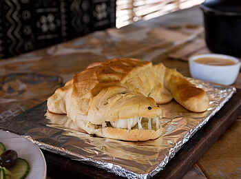 Hwange Bush Camp: Krokodil-Brot