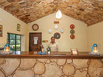 Mahogany Springs Safari Lodge: Rezeption