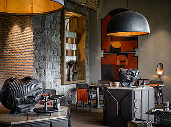 Singita Kwitonda Lodge: Lounge Singita Kwitonda Lodge: Lounge