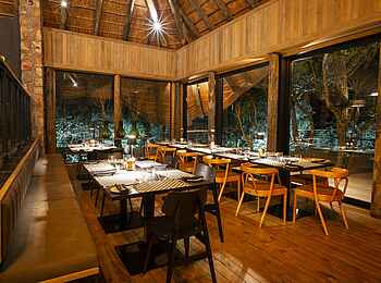 Bayethe Lodge: Das Restaurant Bayethe Lodge: Das Restaurant