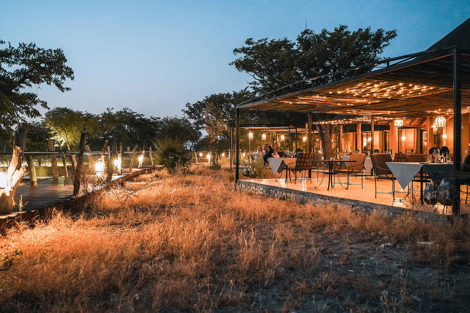 Etosha Oberland Lodge: Der Zentralbereich