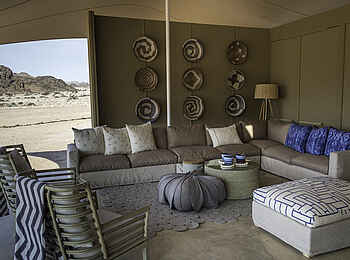 Hoanib Skeleton Coast Camp: Einrichtung Hoanib Skeleton Coast Camp: Einrichtung