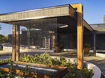 LUX Grand Baie: Der Eingang LUX Grand Baie: Der Eingang