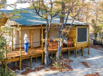 Mankwe Tented Retreat: Blick auf ein Gästezelt Mankwe Tented Retreat: Blick auf ein Gästezelt