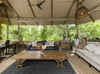 MmaTsebe Tented Camp: Wlan Lounge