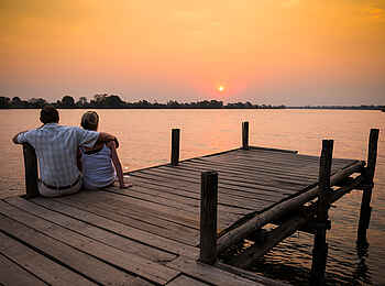 Mukambi Safari Lodge: Traute Zweisamkeit Mukambi Safari Lodge: Traute Zweisamkeit