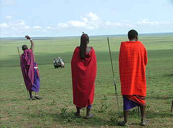 Olduvai Camp: Massai