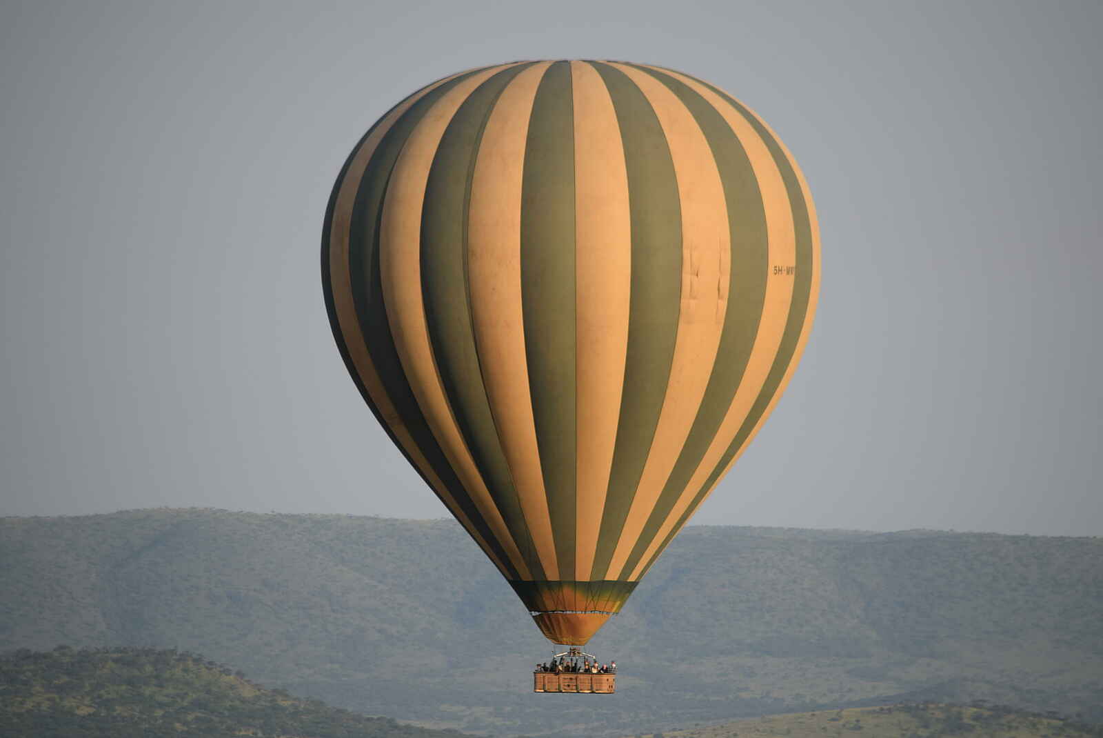 The Retreats at Namiri Plains Camp: Ballonfahrt The Retreats at Namiri Plains Camp: Ballonfahrt