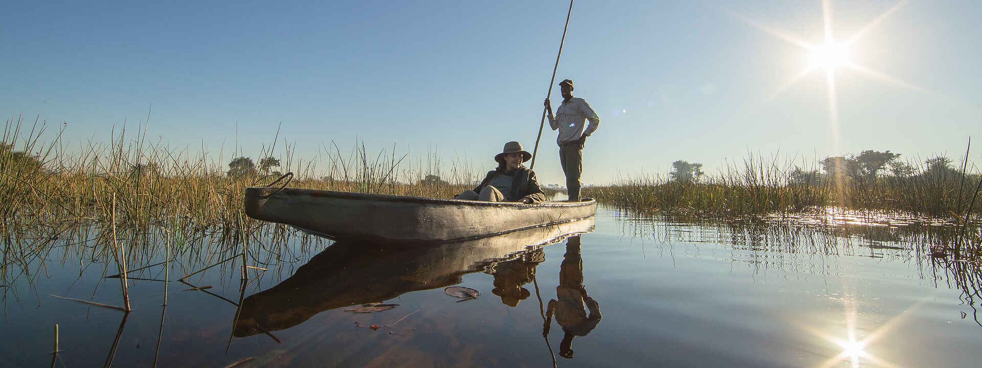Mokoro-Tour im Okavangodelta