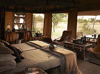 Singita Explore Mobile Tented Camp: Gästezelt Singita Explore Mobile Tented Camp: Gästezelt