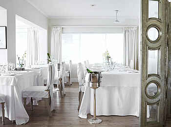 Leisure Isle Lodge: Der Speisesaal