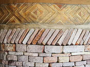 Singita Pamushana Lodge: Kunstvolles Mauerwerk