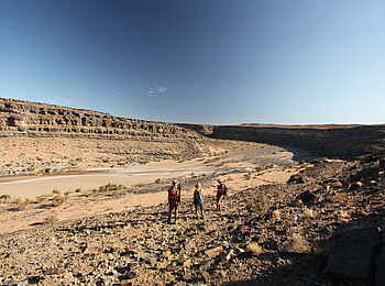 Fish River Lodge: Trekking durch die Canyonlandschaft