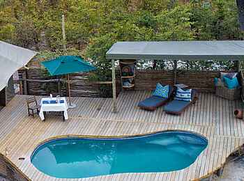 Elephant Pan Camp: Swimmingpool
