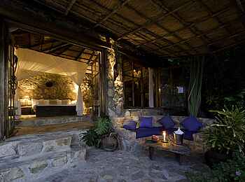 Kaya Mawa: Gästechalet mit Terrasse