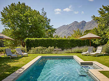 La Clé Lodge: Der Pool La Clé Lodge: Der Pool