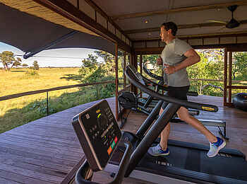 Little Mombo Camp: Im Gym