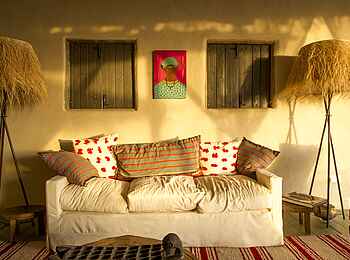 Mkombe's House Lamai: Gemütliche Sitzecke