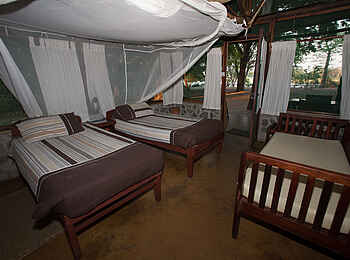 Mvuu Camp: Gästechalet