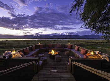 Ruckomechi Camp: Boma Ruckomechi Camp: Boma