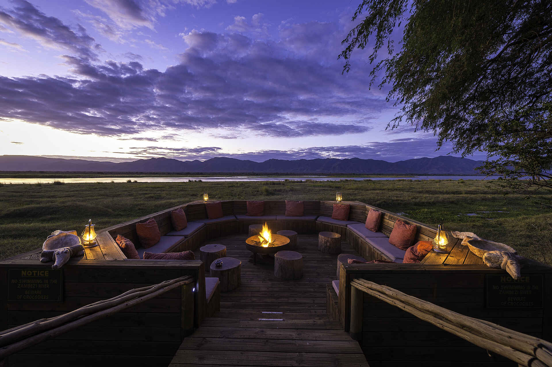 Ruckomechi Camp: Boma