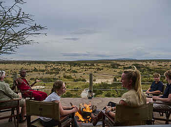 Saruni Eagle View: An der Feuerstelle Saruni Eagle View: An der Feuerstelle