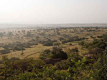 Serengeti Safari Camp: Camp aus der Luft
