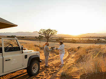 Wolwedans Boulders Camp: Kaffeepause