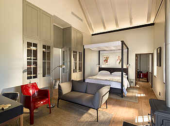 Babylonstoren: Elegantes Schlafzimmer