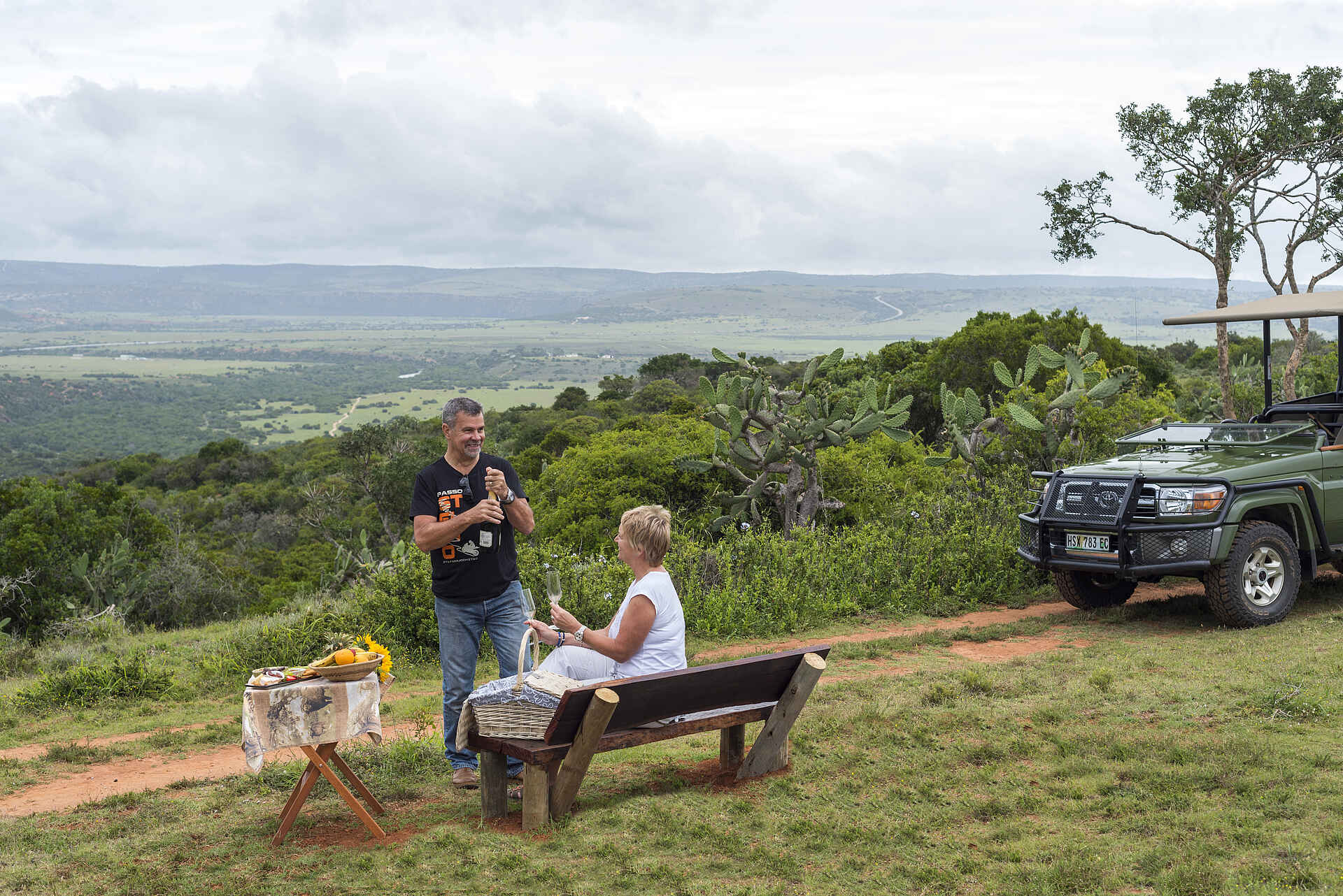 Founders Lodge by Mantis: Bank mit weitem Blick