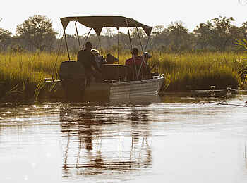 Belmond Eagle Island Lodge: Safariboot Belmond Eagle Island Lodge: Safariboot