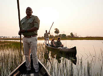 Camp Okavango: Im Mokoro Camp Okavango: Im Mokoro