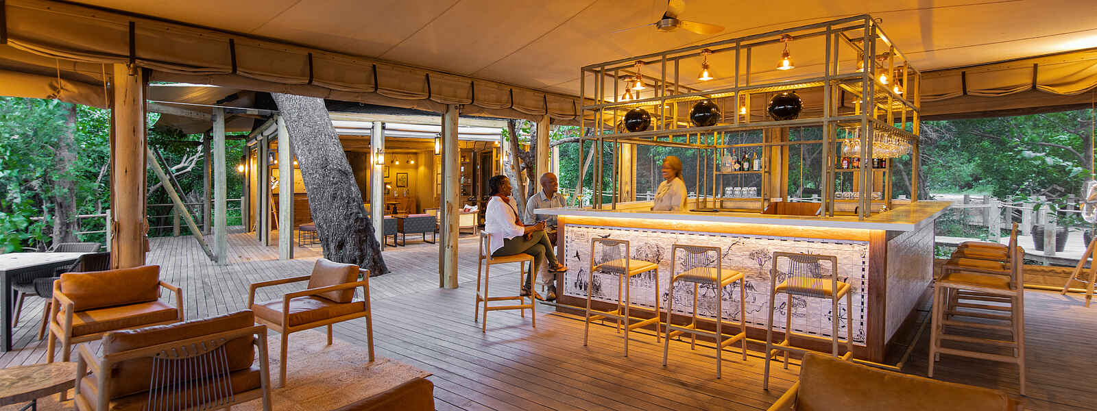 Duma Tau Camp: die Lounge Duma Tau Camp: die Lounge