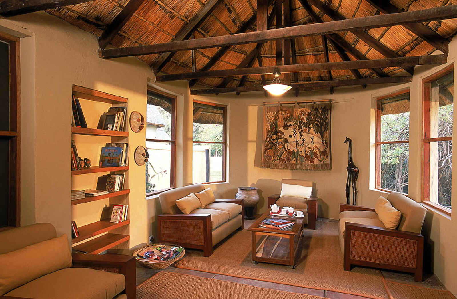 Kubu Lodge: Leseraum im Sommerhaus Kubu Lodge: Leseraum im Sommerhaus