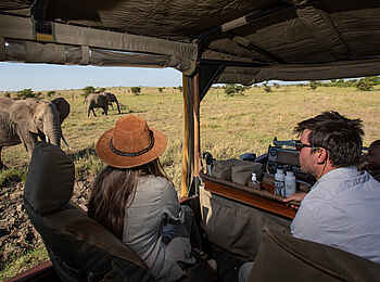 Mara Expedition Camp: Während des Gamedrives