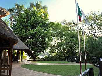 The Zambezi Waterfront: Empfangsbereich