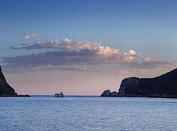 Leisure Isle Lodge: Blick auf Knysna Lagune