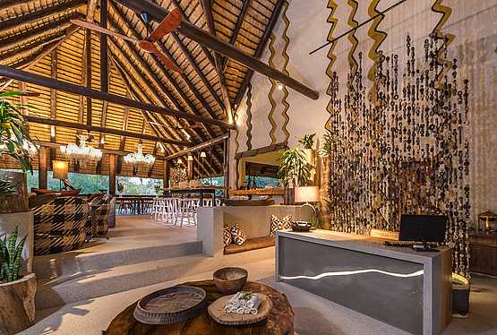 Sabi Sabi Little Bush Camp: Moderne Hauptlodge Sabi Sabi Little Bush Camp: Moderne Hauptlodge