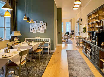 Brigadoon Boutique Guesthouse: Blick in den Frühstücksraum Brigadoon Boutique Guesthouse: Blick in den Frühstücksraum