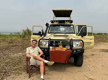 Entikko Safari Lodge: Auf Pirschfahrt Entikko Safari Lodge: Auf Pirschfahrt