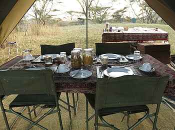 Lake Natron Camp: Speisesaal