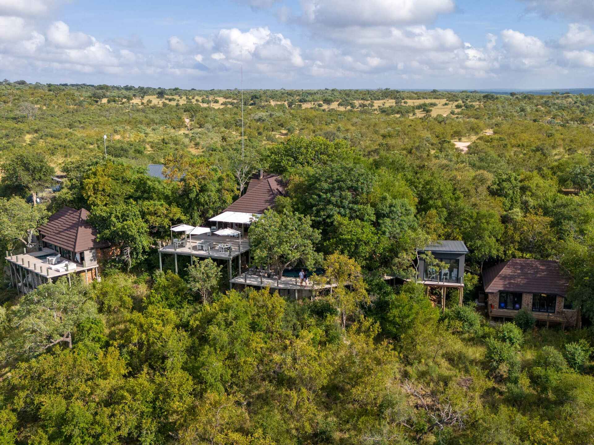 Leopard Hills: Luftansicht